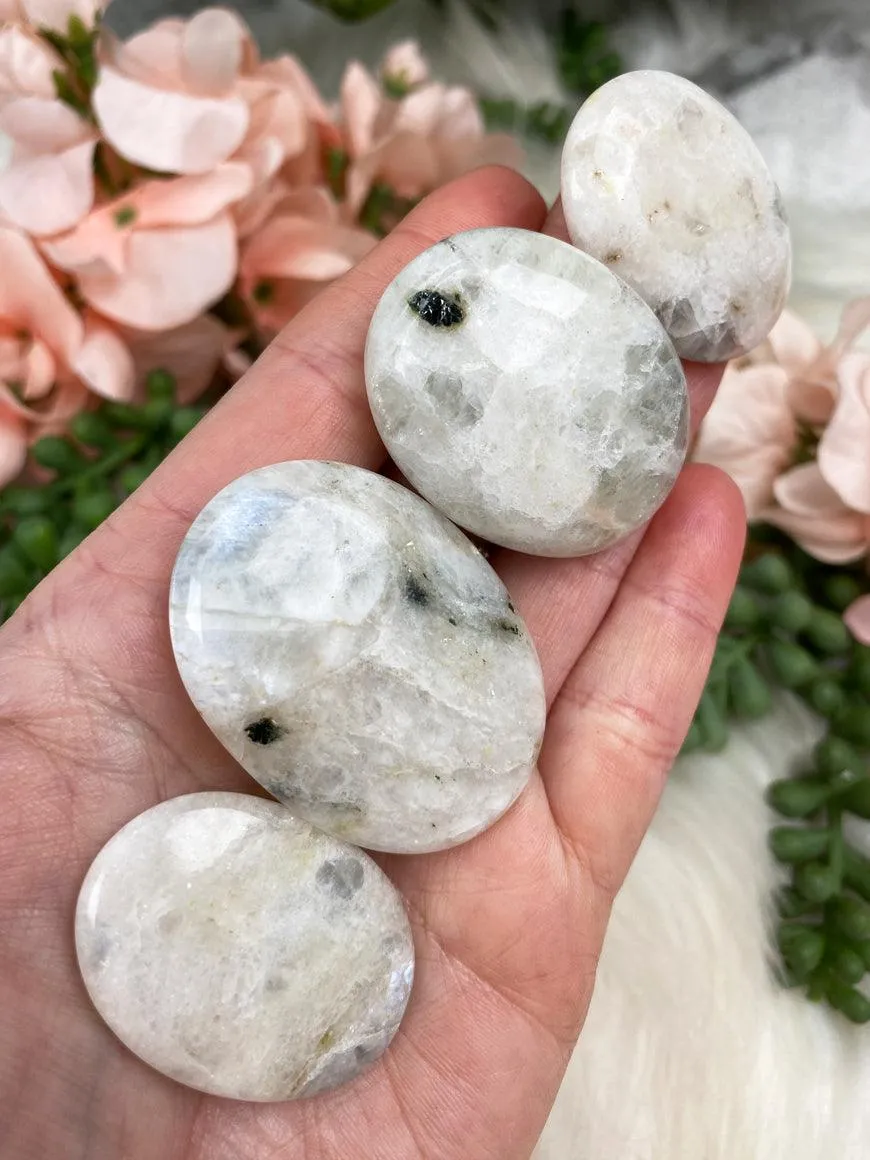 Silver Moonstone Pebbles