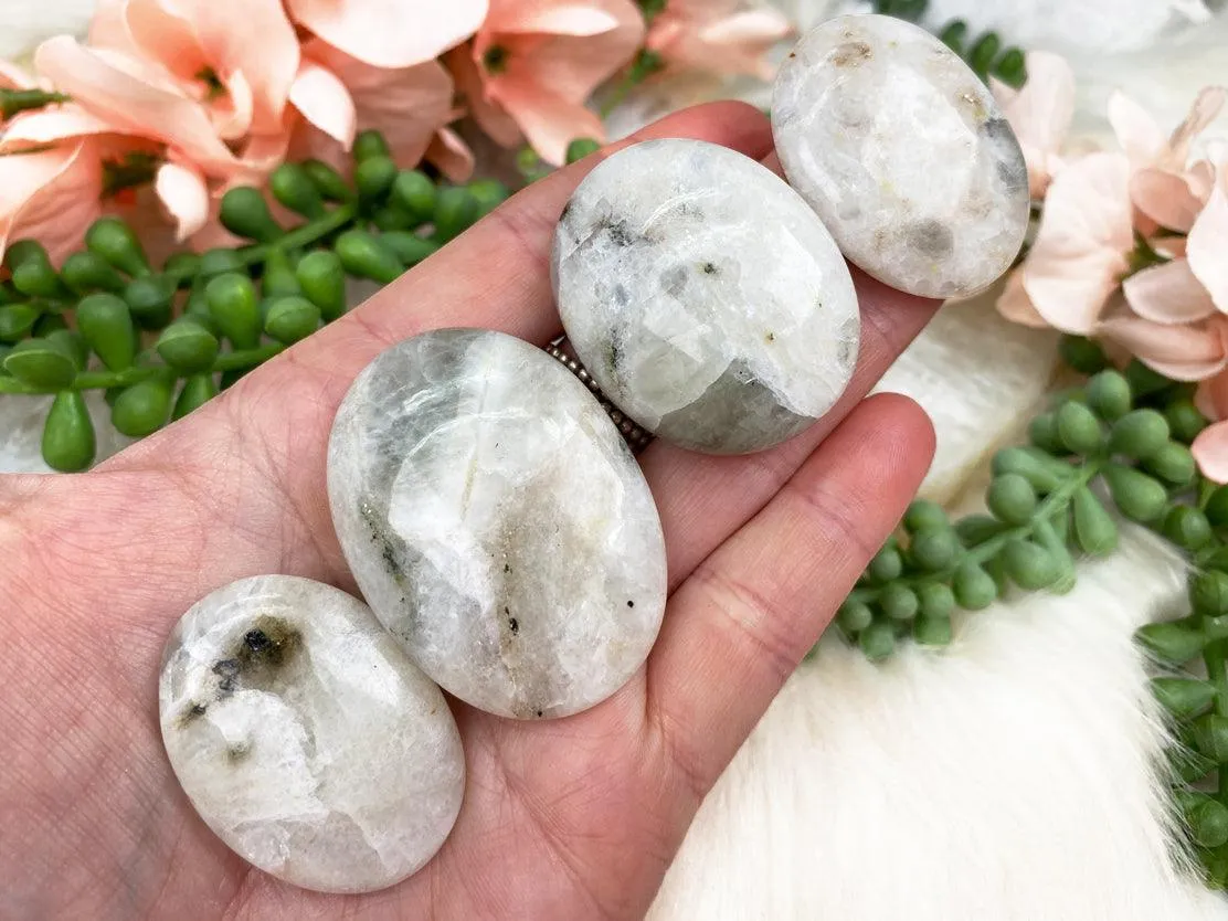 Silver Moonstone Pebbles