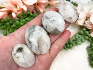 Silver Moonstone Pebbles