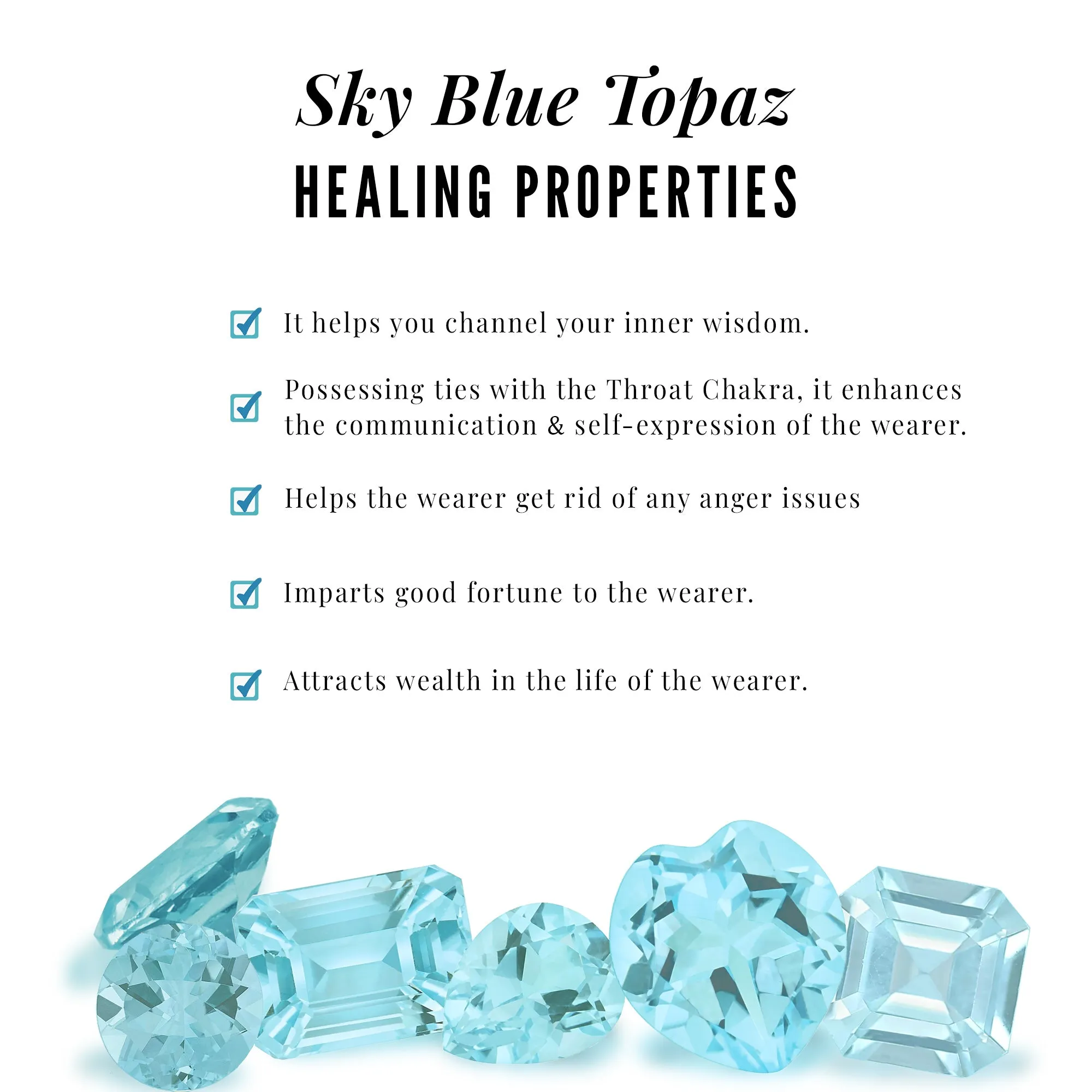 Sky Blue Topaz and Diamond Floral Cocktail Ring