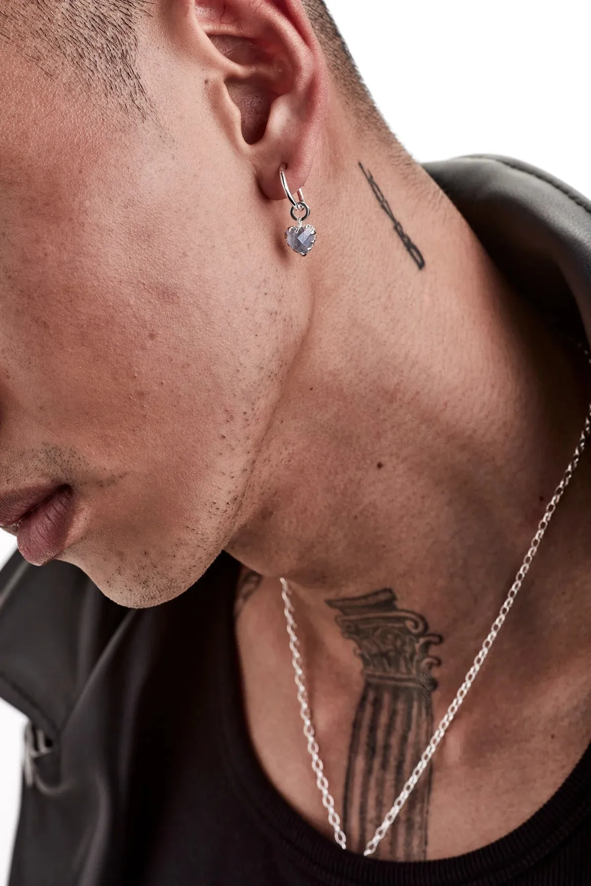 Stolen Girlfriends Club Love anchor Earring Moonstone