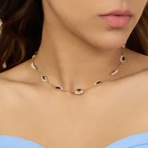 Summer Eyes Choker Necklace