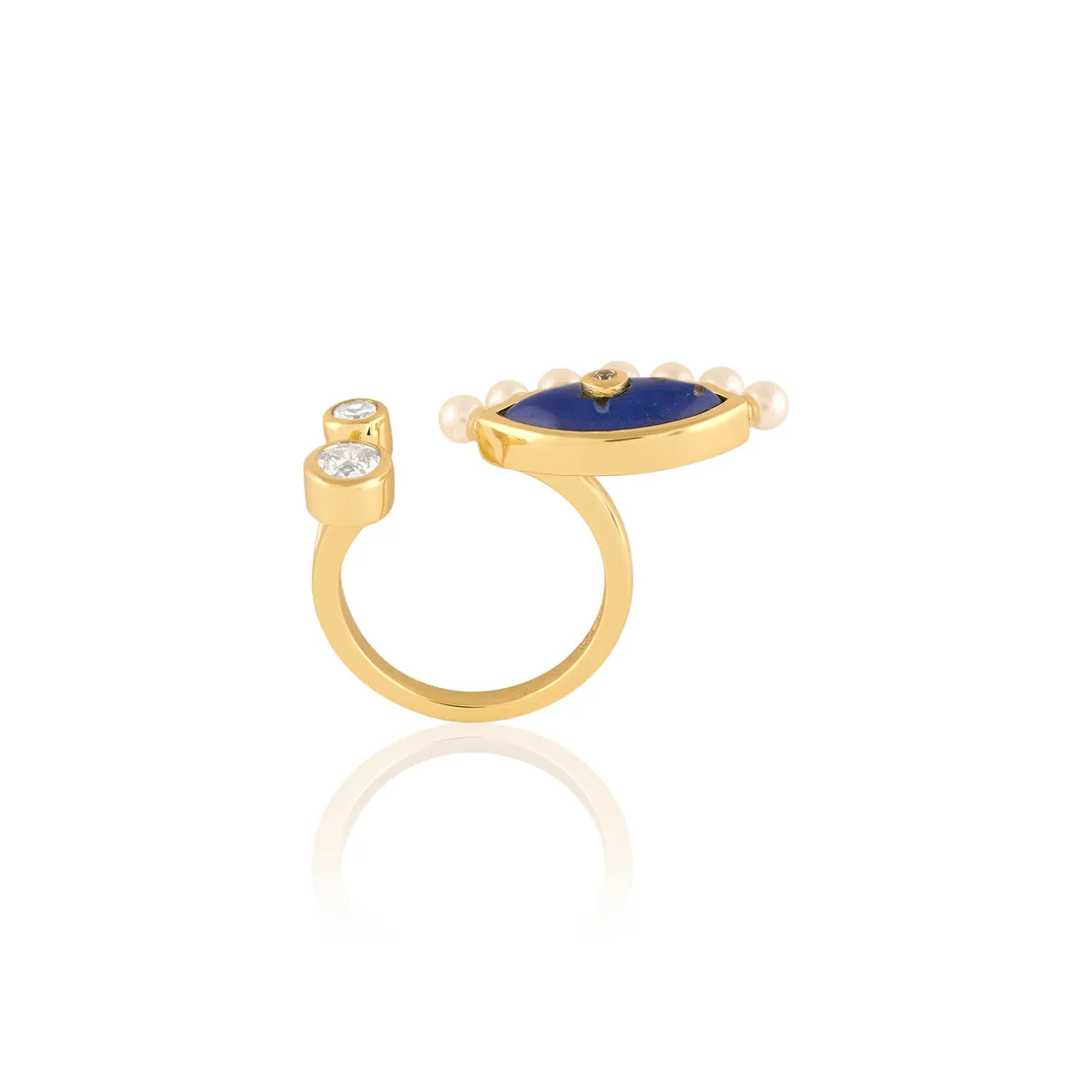 Summer Eyes Two-Head Ring