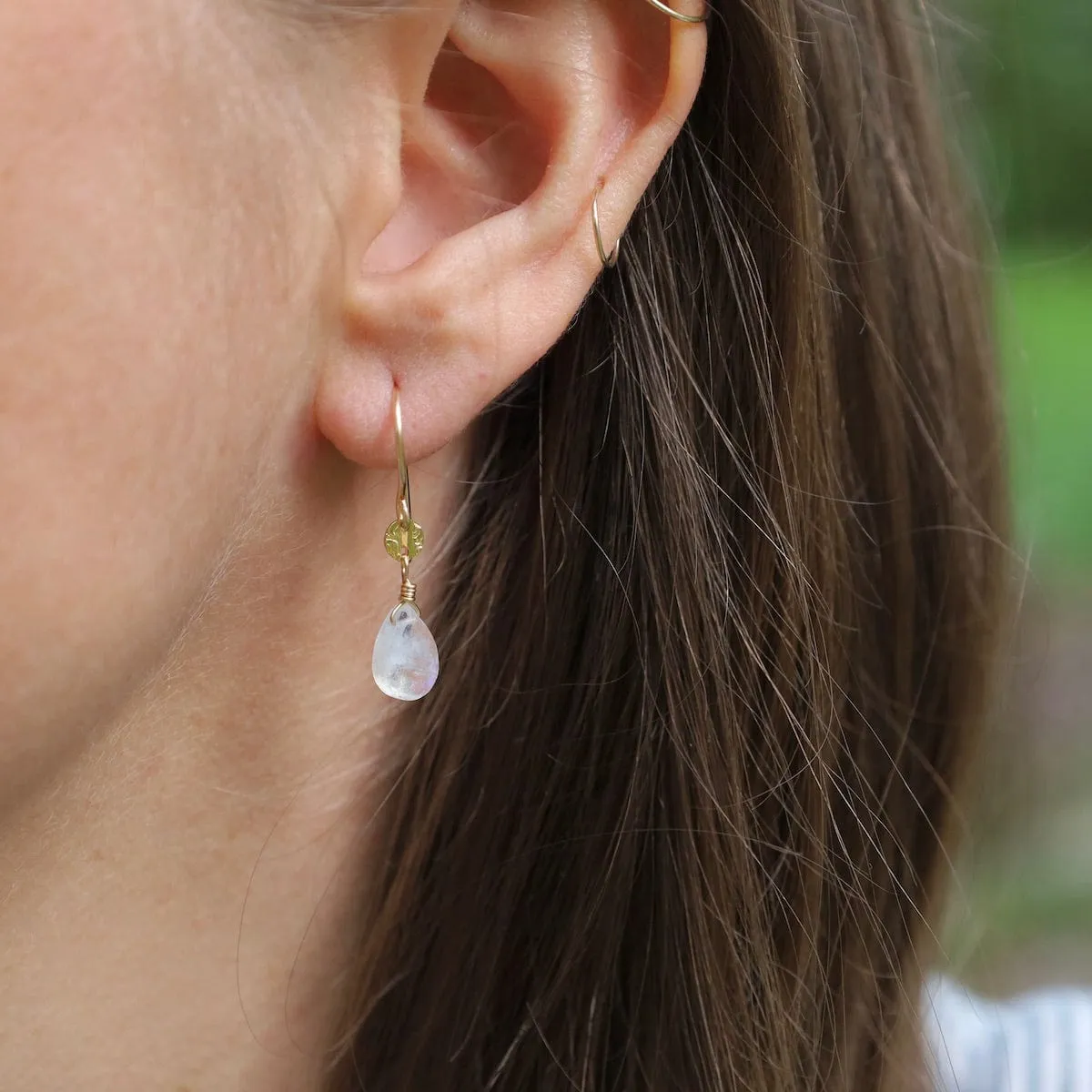 Sweet Moonstone Earring