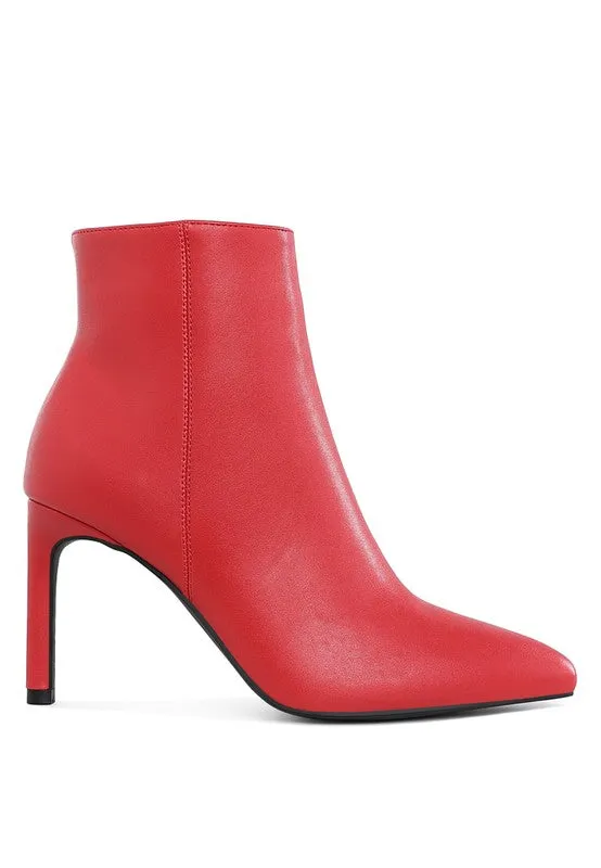 Tatria- Animal Print Ankle Bootie