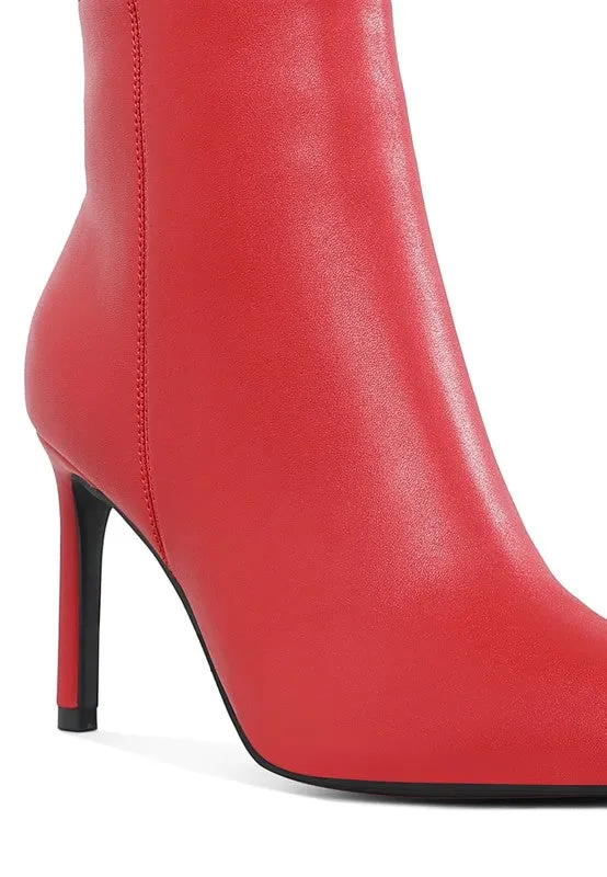 Tatria- Animal Print Ankle Bootie