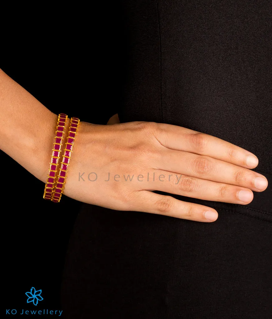 The Raag Silver Kemp Bangle (Size/2.2/2.4/2.6/2.8)