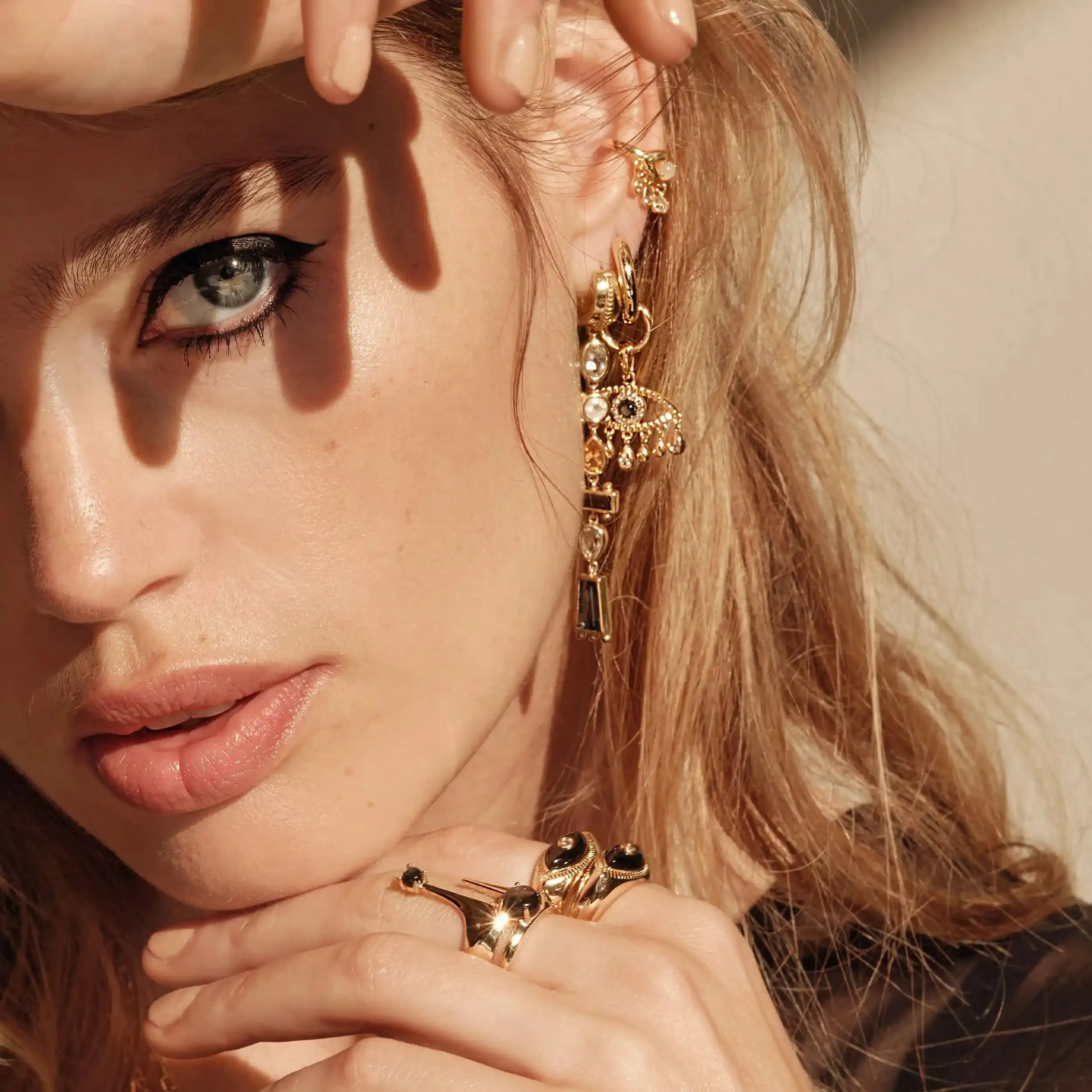 Third Eye Ear Cuff