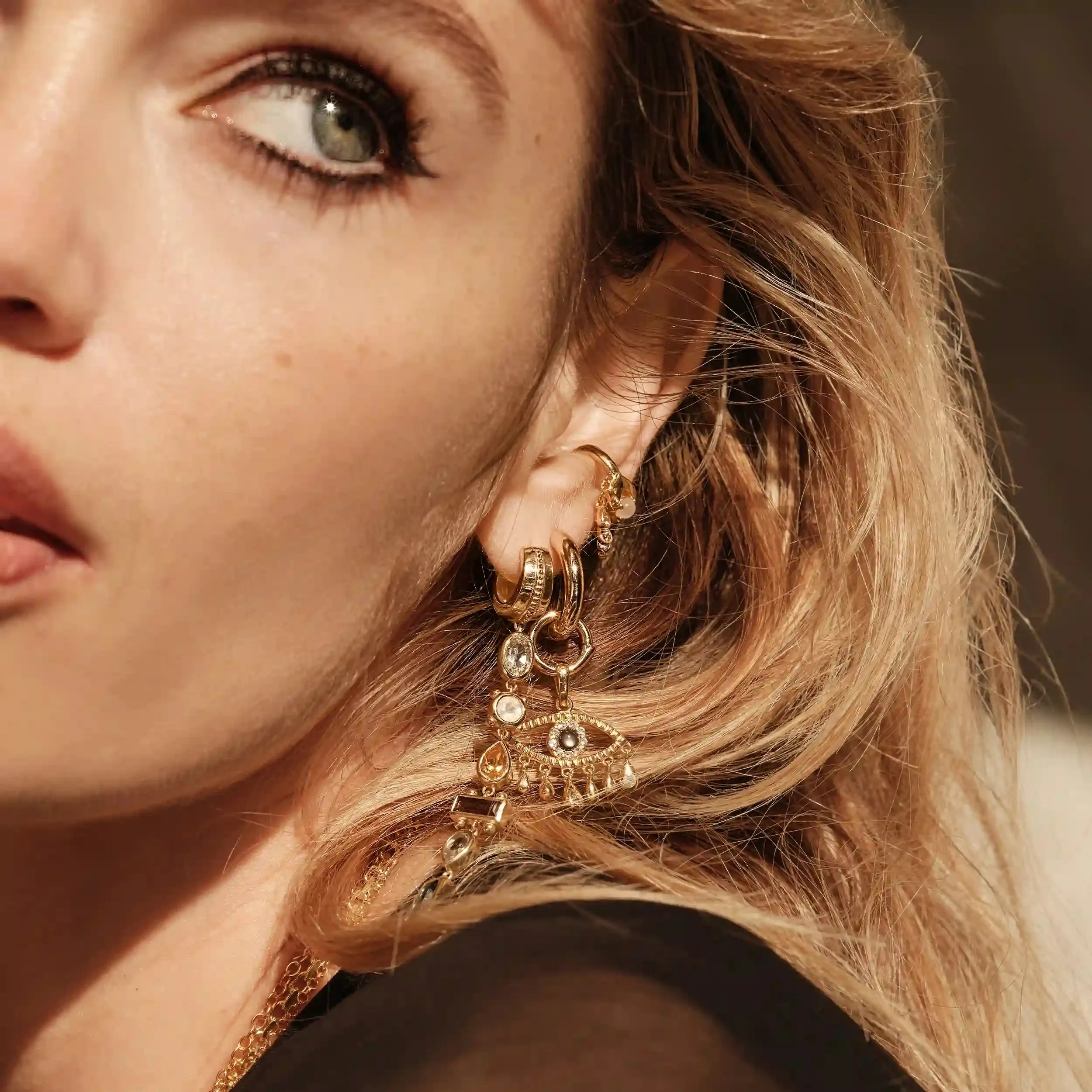 Third Eye Ear Cuff
