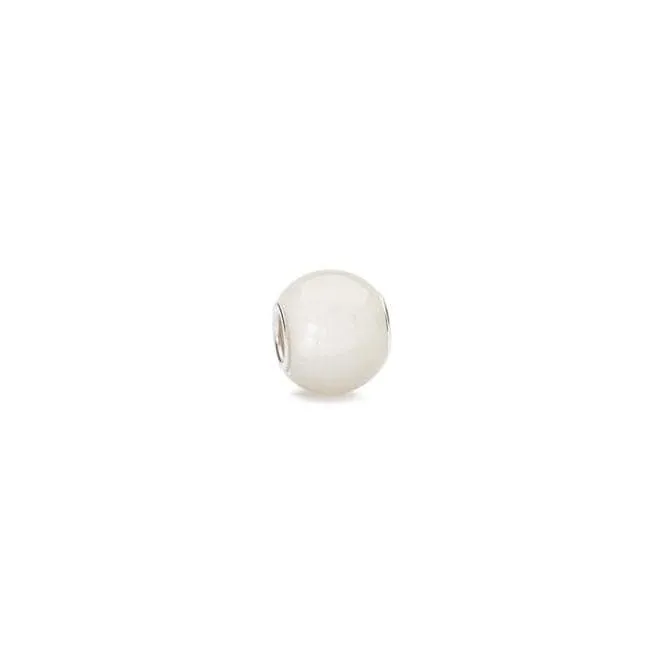 Trollbeads Round White Moonstone TSTBE-00017