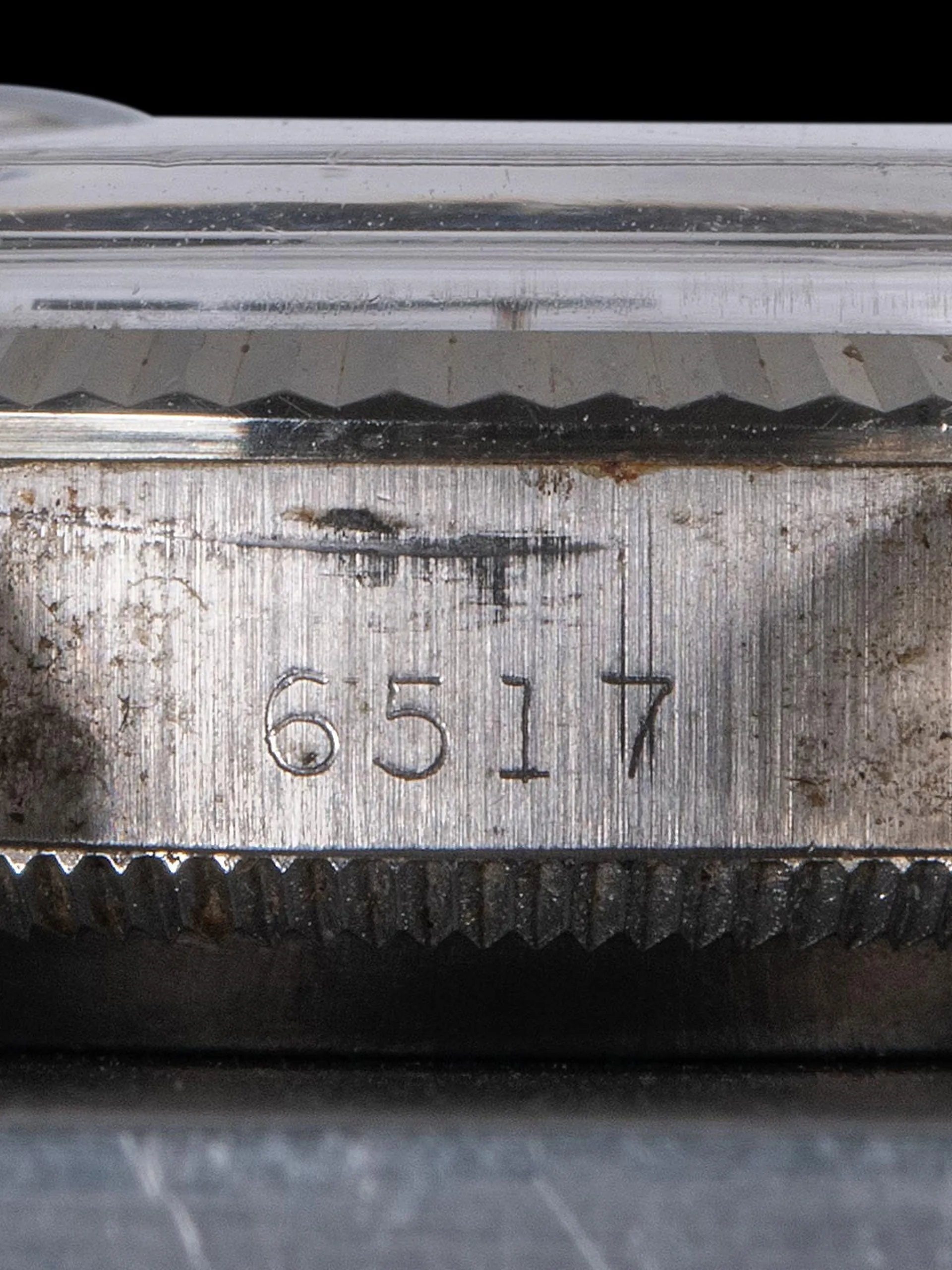 *Unpolished* 1971 Rolex Ladies Date (Ref. 6517) Silver Radial Dial