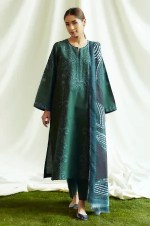 Zara Shahjahan Coco Winter '24 – Peridot-5B