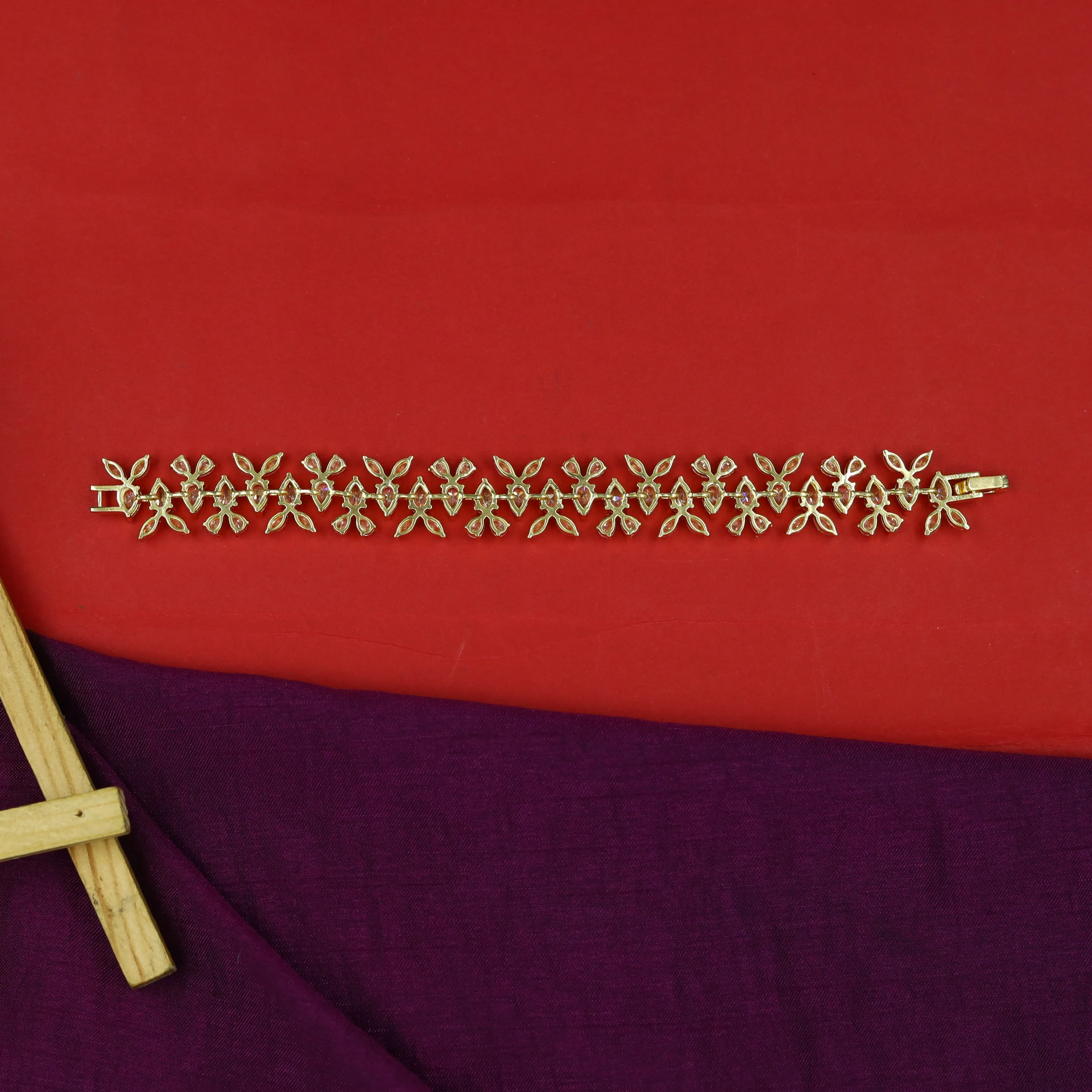 Zircon/AD Bracelet 14880-08