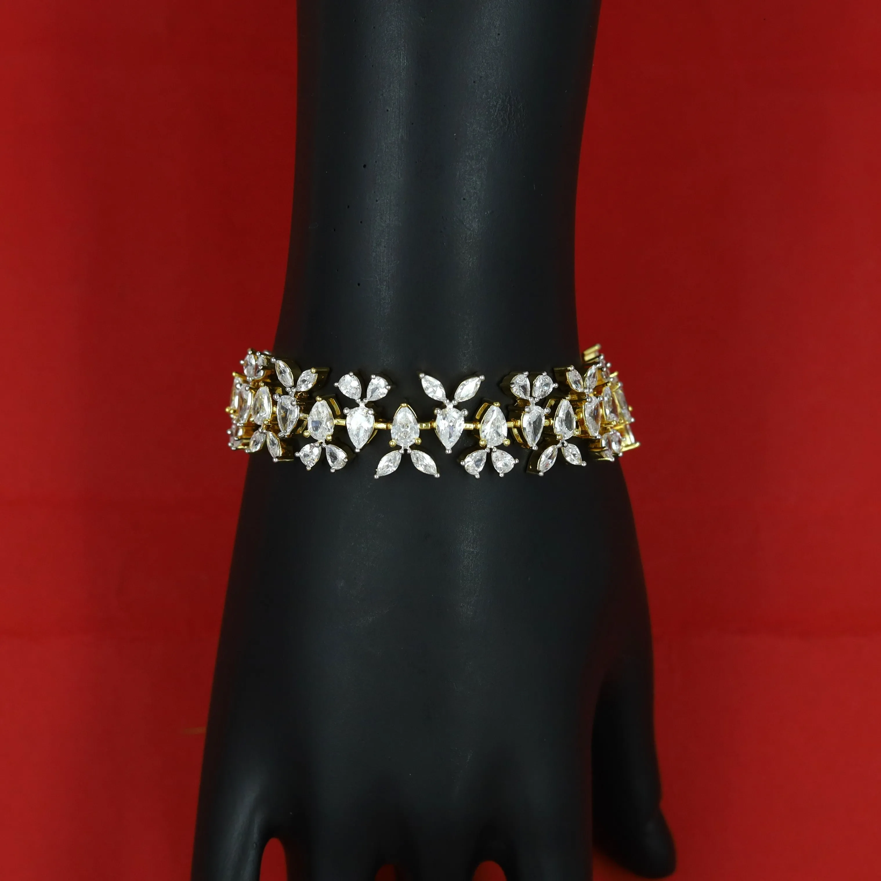 Zircon/AD Bracelet 14880-08